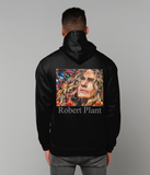 Robert Plant Collage Hoodie - multymedia