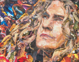 Robert Plant of Led Zeppelin Canvas Print - multymedia
