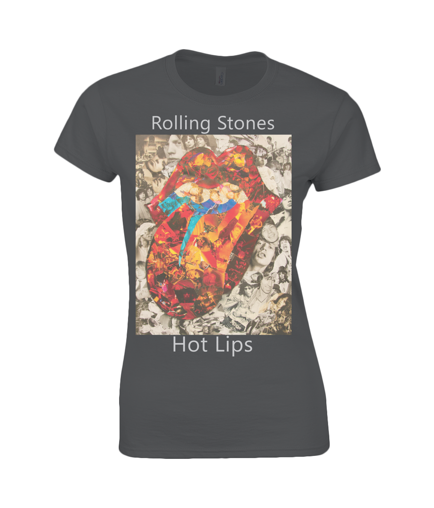 Rolling Stones Collage Womens T Shirt