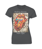 Rolling Stones Collage Womens T Shirt