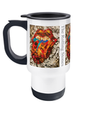 Rolling Stones Collage Travel Mug 14oz - multymedia