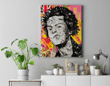 Sid Vicious Sex Pistols Collage Canvas Print