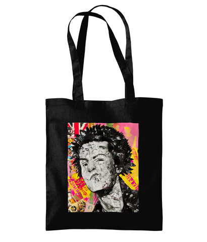 Sid Vicious Sex Pistols Collage Tote Bag