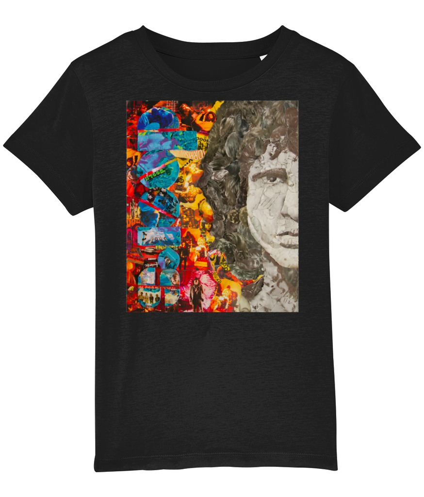 Jim Morrison Collage Kids T-Shirt