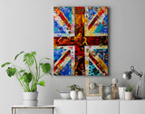 The Who Union Jack Canvas Print - multymedia