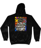 Thin Lizzy Phil Lynott Collage Hoodie - multymedia