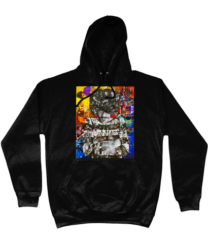 Thin Lizzy Phil Lynott Collage Hoodie - multymedia