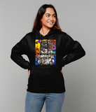 Thin Lizzy Phil Lynott Collage Hoodie - multymedia