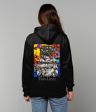 Thin Lizzy Phil Lynott Collage Hoodie - multymedia