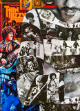 Thin Lizzy Phil Lynott Collage Canvas Print - multymedia