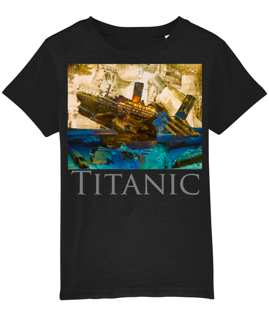 Titanic Collage Kids T-Shirt