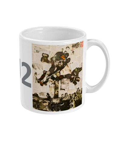 U2 Joshua Tree Collage Mug - multymedia