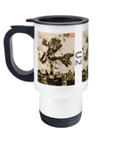 U2 Joshua Tree Collage Travel Mug 14oz - multymedia