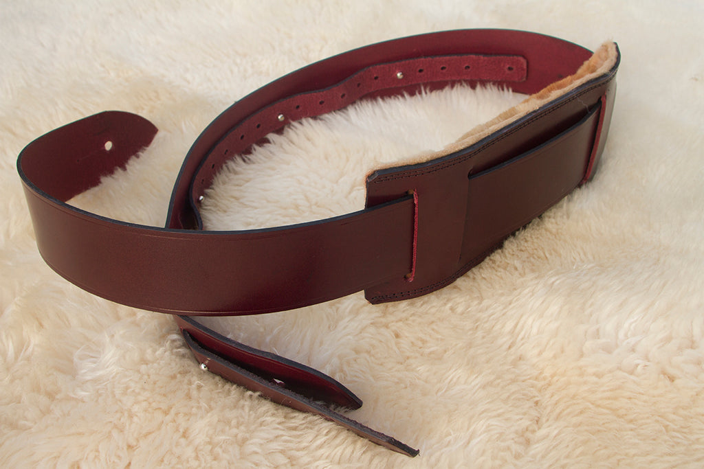 Skarva Guitar Strap by Lugh Leathers