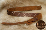 Dave Gilmour Replica Guitar Strap by Lugh Leathers