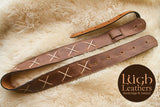 Dave Gilmour Replica Guitar Strap by Lugh Leathers