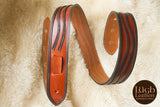Rory Gallagher 2 Tone Guitar Strap by Lugh Leathers