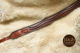 Rory Gallagher 2 Tone Guitar Strap by Lugh Leathers