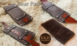 Bear Comfort Shoulder Pad for Any Sized Strap by Lugh Leathers