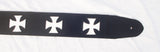 Lemmy Motorhead Iron Cross Bass Guitar Strap by Lugh Leathers