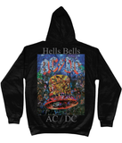 AC/DC Hells Bells Collage Hoodie - multymedia