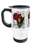 Bob Marley Africa Collage Travel Mug 14oz - multymedia