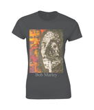 Bob Marley Collage Womens T Shirt