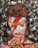 David Bowie Collage Travel Mug 14oz - multymedia