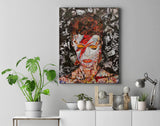 David Bowie Canvas Print - multymedia