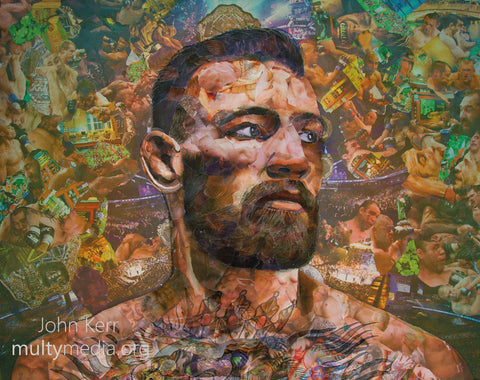 Conor McGregor Collage - multymedia