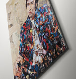 Bob Dylan Canvas Print - multymedia