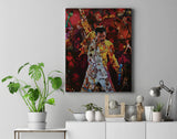 Freddie Mercury of Queen Canvas Print - multymedia