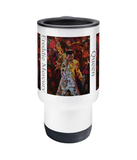 Freddie Mercury Collage Travel Mug 14oz - multymedia