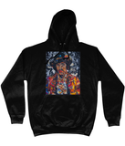 Jimi Hendrix Collage Hoodie - multymedia