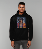 Jimi Hendrix Collage Hoodie - multymedia