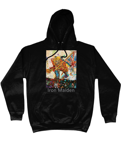 Iron Maiden Collage Hoodie - multymedia