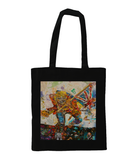 Iron Maiden Collage Tote Bag - multymedia