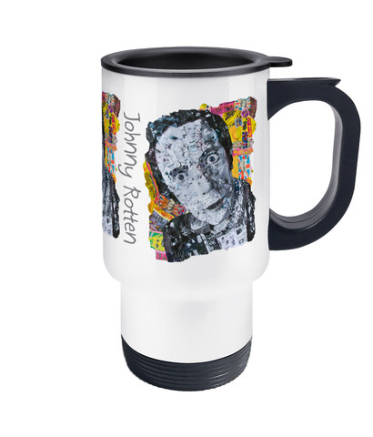 Johnny Rotten Sex Pistols Collage Travel Mug 14oz