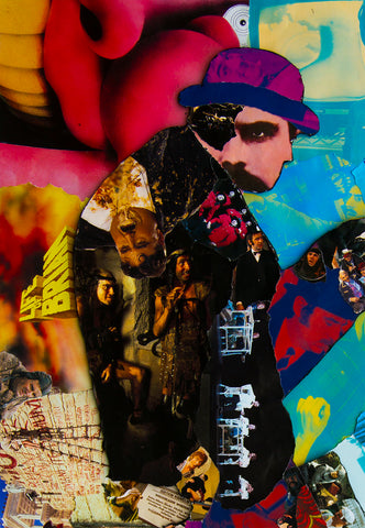 Monty Python Collage Head Monty Python Collage Poster – multymedia