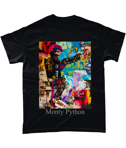 Monty Python Collage Short-Sleeve T-Shirt - multymedia