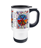 Pink Floyd The Wall Collage Travel Mug 14oz - multymedia