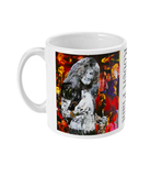 Robert Plant Dove Collage Mug - multymedia