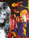 Robert Plant Collage Canvas Print - multymedia