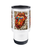 Rolling Stones Collage Travel Mug 14oz - multymedia