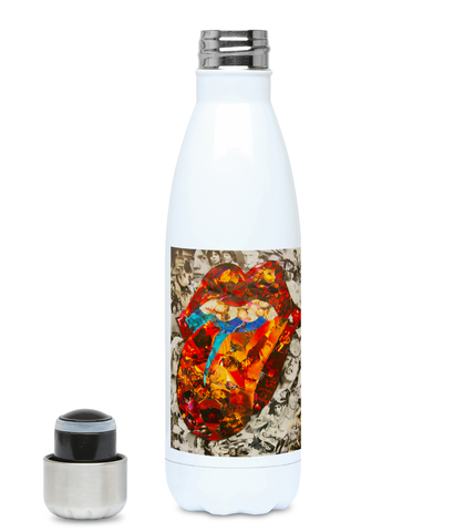 Rolling Stones Water Bottle 500ml Hot or Cold - multymedia