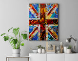 The Who Union Jack Canvas Print - multymedia