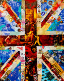 The Who Union Jack Collage Poster - multymedia