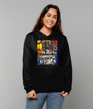 Thin Lizzy Phil Lynott Collage Hoodie - multymedia