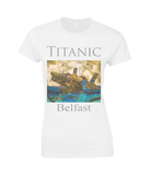 Titanic Collage Womens T Shirt