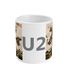 U2 Joshua Tree Collage Mug - multymedia